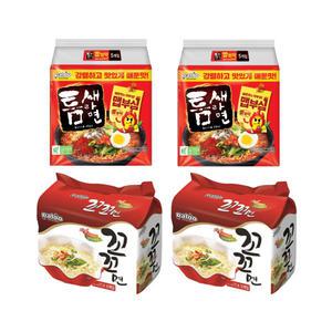 팔도 틈새라면, 120g, 10개 + 꼬꼬면, 115g, 10개