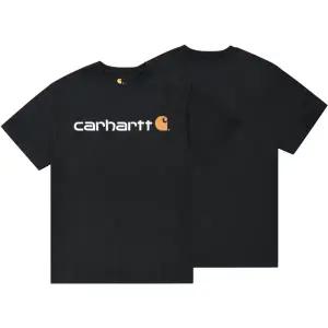 [칼하트]칼하트 K195 시그니쳐 로고 반팔티셔츠 블랙