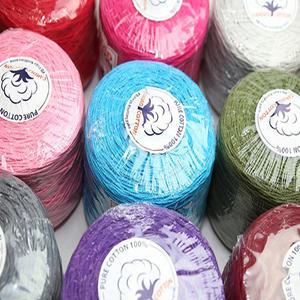 뜨개랑실 발매트 카시트 면실 콘사 카드면 24합 색사