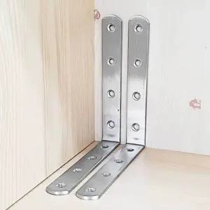 스테인리스 꺽쇠 연결 125X125 코너 스텐 목재 보강 꺾쇠 목공 가구 부속 고정