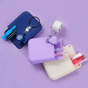 [뽀너스]포켓쏙 실리콘 플러스 널스포켓 간호사용품 필통 케이스 3color