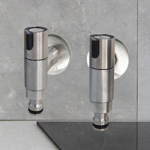 세탁기 수도꼭지 냉/온수세트 스테인레스 베란다 교체 셀프 호스 연결 물 세탁실 다용도실 인테리어