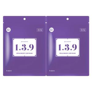 [유통기한 임박] JHP 139 히알루로닉 애씨드 수분마스크팩, 5개입, 2개