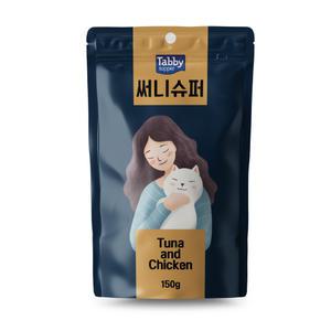 테비 써니슈퍼 참치와 치킨 150g
