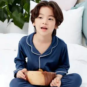 부드러운 TC네이비긴소아동잠옷(MHSSSW07)