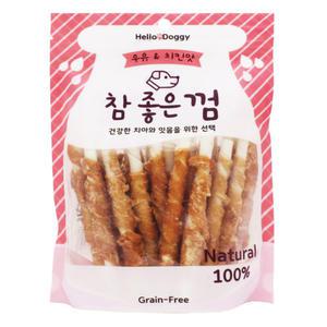 참좋은껌 우유치킨스틱24p 강아지 치석제거껌