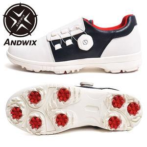 [기타]앤드윅스 미라클 스파이크리스 남성 여성 빅사이즈 230~290 다이얼 골프화