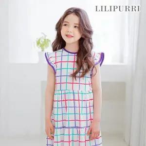 [보리보리/릴리푸리]릴리푸리 트리플 원피스(퍼플)
