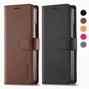 르랑 갤럭시 Z폴드3 가죽 카드 케이스 B 폴더 지폴드 지갑 다이어리 제트 CC06F-8