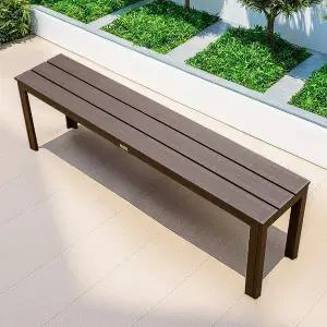 [공간미가구]아르미 1400 브로몰딩 벤치 캠핑 야외 정원 간이 카페