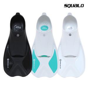 스쿠알로 프리미엄 오리발 숏핀3 프리다이빙 망사가방