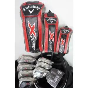 23년형 뉴 X-HOT 카본 아이언 풀세트 신품 캐디백 포함  코리아 정품