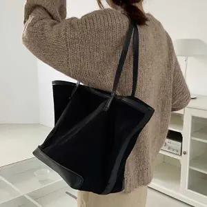 [하프클럽/]여자 학생 베이직 숄더 가방 사계절 패션 데일리백