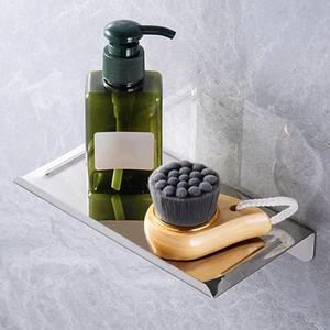 심플 욕실선반 스텐 화장실 수납 선반 미니 핸드폰 거치대 모던