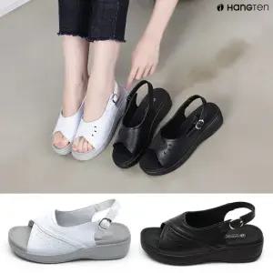 무료배송 행텐 AJ-1 여성 쿠션 샌들 간호사신발 기능화 통굽