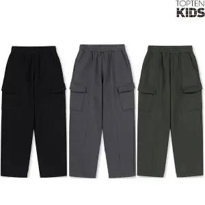 [탑텐키즈](의정부점)단독 물량재입고!! 24년FW 남아) 베이직 플리스 배기 스웨트팬츠 MKE4PT1003