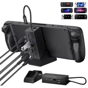 스팀덱 독 모듈러 도킹스테이션 JSAUX ROG XBOX ALLY 리전고 UMPC