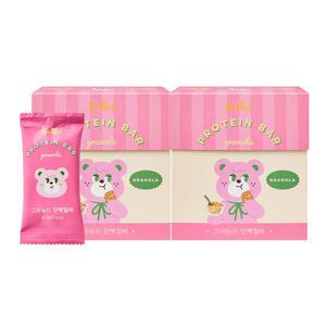 노티드 그래놀라 단백질바 2박스 / 프로틴바 무설탕