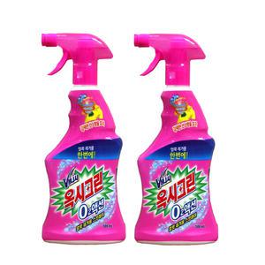 옥시크린 오투액션 얼룩제거제 스프레이 500ml 2개 세탁보조제