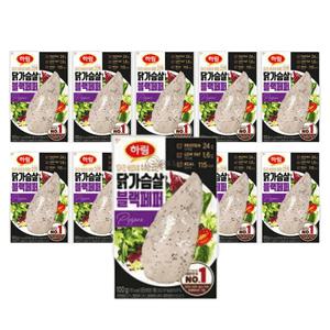 하림 닭가슴살 블랙페퍼 후추 100g x10개