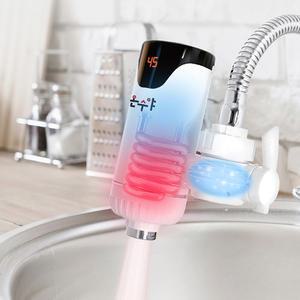 온수야 급속예열 세로형 싱크원홀 전기 순간 온수기 HV-78 3kw