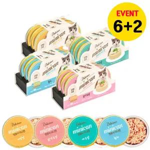 (감사이벤트) 캣퓨어 미니캔 30g x 6개입 고양이캔 길냥이간식