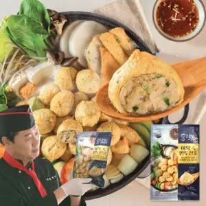 조봉창 명인의 어묵 속 만두전골 (1세트)