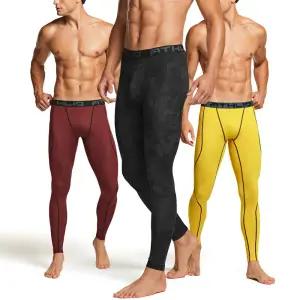 애슬리오 사계절 언더레이어 긴바지 골프이너웨어 3팩 AO-BLP65_F