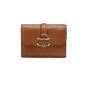 [닥스]버크백 샬롯 브라운 D장식 반지갑 DCWA5E551_s