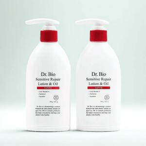 닥터바이오 바디로션 센시티브 리페어 로션 앤 오일 250g × 2개