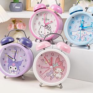 산리오 자명종 시계 미니S 시나모롤 마이멜로디 헬로키티 쿠로미 알람시계