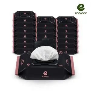 앙블랑 물티슈 세이프 블랙 캡형 70매x20팩 N-BC20