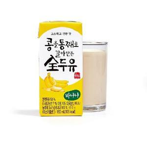 [NS홈쇼핑]한미 콩을 통째로 갈아만든 全두유 바나나 190ml64팩[35083233]
