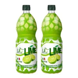 쥬시 라임주스 1000ml x 2개