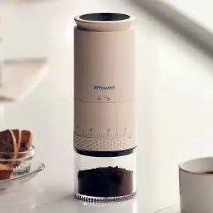 위즈웰 아로마 무선 전동 커피그라인더 원두분쇄기 38단계조절