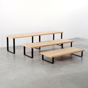 원목 나무 받침대 ㄷ자 인서트 선반 진열대 정리대 1단 수납