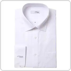[대구백화점] [듀퐁셔츠]긴팔  면혼방  화이트 일반핏 (SE4FM12LS901SWH)