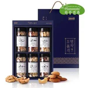 [NS홈쇼핑][하루견과] 고품격 용기형 견과세트 명작의품격 6구4호 /아몬드/호두/캐슈넛트/피..[34910016]