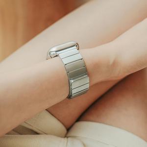 애플워치&갤럭시워치 호환 스트랩 자석 매트 브레이슬릿 마그네틱 메탈 시계줄 줄질 꾸미기 10 9 8 7 6 5 4 se2