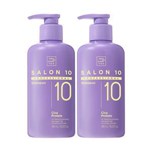 미쟝센 살롱10 시카프로틴 샴푸 480ml, 2개