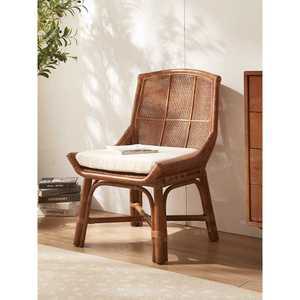 라탄 튼튼한 의자 식당 등나무 의자 등받이 펜션 카페