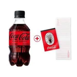 코크제로 300ml X24입 PET+코카콜라 메모패드