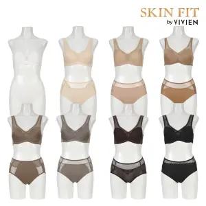 스킨핏 누디 보정 패키지 노와이어 브라팬티세트 16종