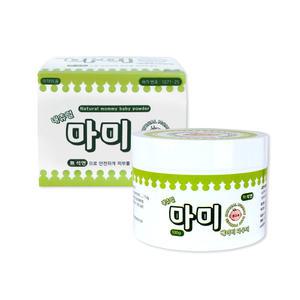 땀띠 방지 겨드랑이 습진 방지 목 엉덩이 예방 내츄럴마미 베이비파우더