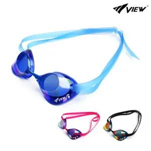 뷰 블레이드 V121SAM 미러 노패킹 수경 스와이프 안티포그