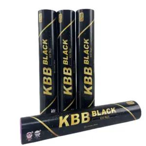 kbb 블랙 셔틀콕 76 플러스 탈색 거위깃털 1타12개입 재고대량확보
