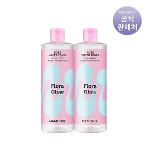 [15추가할인]플로라 글로우 로즈 워터 토너 500ml x 2개