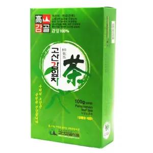 (고산감골식품) 고산감잎차(잎차형) 100g 증자법제조방식