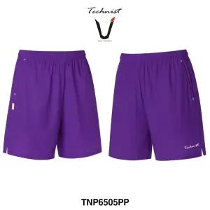 테크니스트 반바지 하의 배드민턴 바지 여성 3부 남성 4부 팬츠 퍼플 TNP6505PP