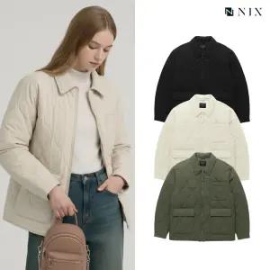 [NIX]여) 항아리퀄팅 아웃포켓 패딩점퍼(FNRSCUE501P)